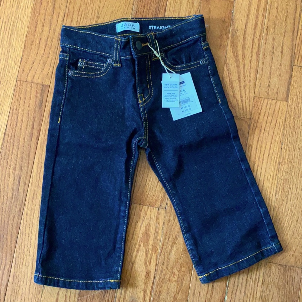 Selling janie and jack jeans. Size 6-12 new without tag.Size 12-18 new with tag